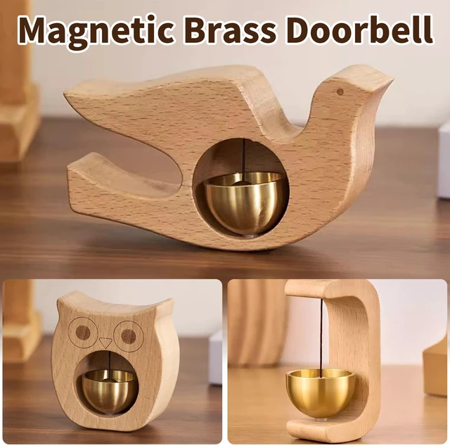 Alt view image 5 of 5 - New Magnetic Doorbell (Owl)