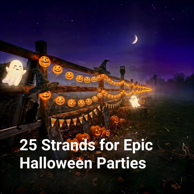 Alt view image 4 of 7 - TIGOMOOV Halloween Pumpkin String Lights, Jack O Lantern Lights Plug in, 10 Orange Pumpkin Lanterns 9.83FT Connectable, Indoor Outdoor Fall Halloween Decorations for Porch Mantel Yard