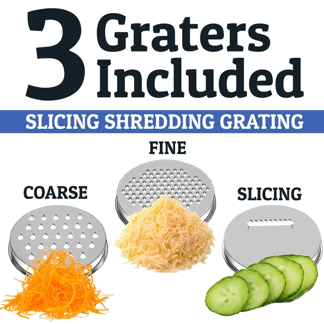 Alt view image 4 of 7 - Priority Chef Stainless Steel Mixing Bowls with Lids Set, 3 Grater Attachments, Airtight Lids, Non-Slip Silicone Base Mixing Bowl Set, Large Prep Metal Mixing Bowls for Kitchen, Black