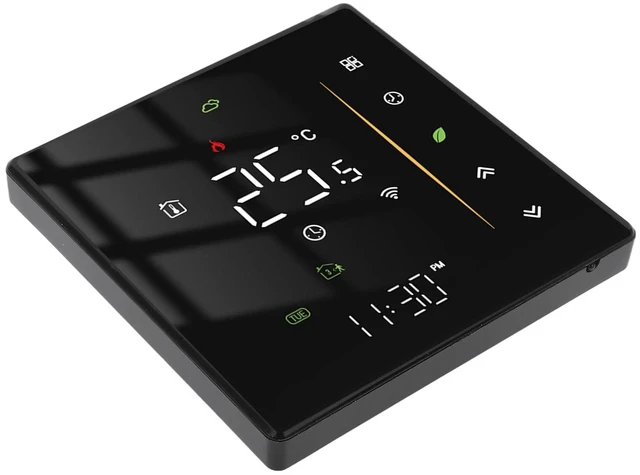 Main image of Smart Thermostat, Smart Thermostat Professional WIFI Programmable APP Control Energy Saving Flame Retardant Home Thermostat 95 to, Programmable