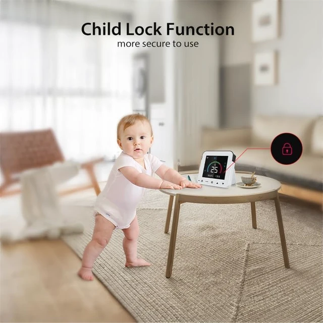 Alt view image 7 of 7 - Smart Air Conditioner Controller, WenzhiIoT WiFi Thermostat for Mini-Split,Window,Portable AC Tuya Smart Life Wireless Remote Compatible with Alexa Google Home