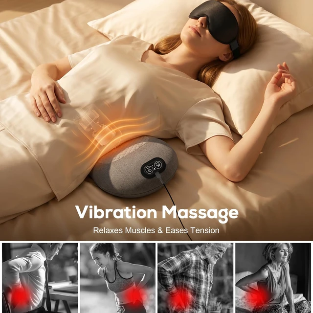 Alt view image 5 of 7 - Smooth Triple Spine Fusion Back Massager with Heat, Vibration &Stretching