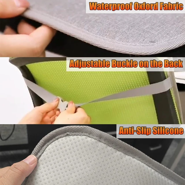 Alt view image 6 of 6 - WOOLALA USB Heated Seat Cushion for Office Chair, Large Heating Area Cover