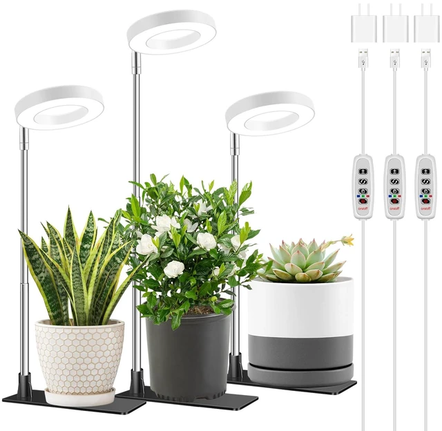 Main image of Aokrean Grow Light, Full Spectrum Plant Lights for Indoor Growing with Base