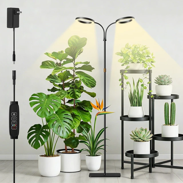 Main image of 68" Full Spectrum Floor Grow Light with Stand for Tall&Large Indoor Plants
