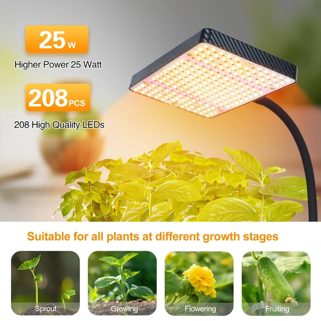 Alt view image 3 of 7 - FECiDA Bonsai Grow Light, Table Grow Lights for Indoor Plants Collection