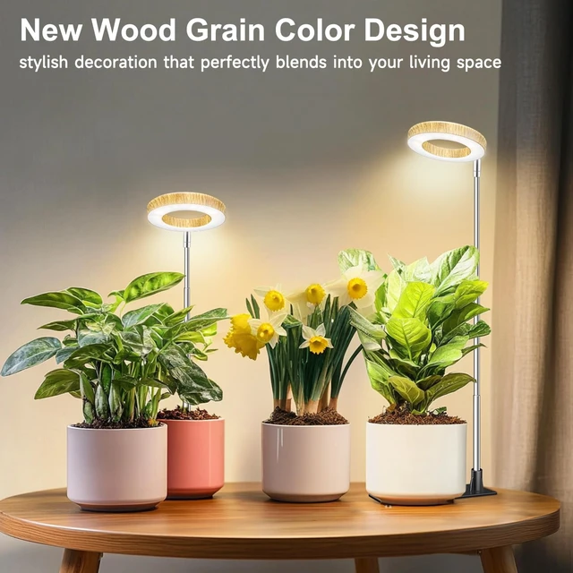 Alt view image 7 of 7 - Aokrean Grow Light, Full Spectrum Plant Lights for Indoor Growing with Base