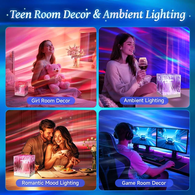 Alt view image 2 of 7 - Galaxy Projector Night Light,18-Color Teen Girl Gifts Trendy Stuff,GIFT BOX