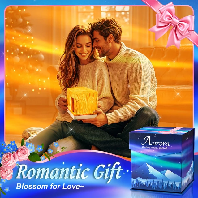 Alt view image 7 of 7 - Galaxy Projector Night Light,18-Color Teen Girl Gifts Trendy Stuff,GIFT BOX