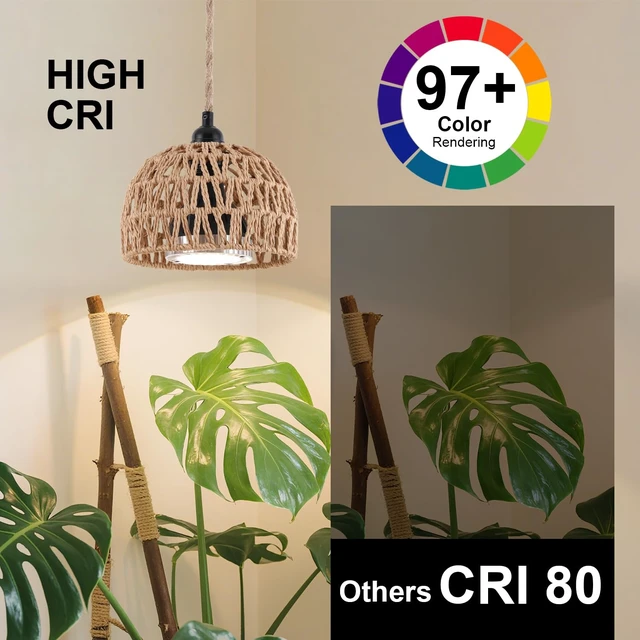 Alt view image 3 of 7 - Hanging Grow Lights for Indoor Plants, Full Spectrum Plant Light, with Timer and 15FT Power Cord, 30W Pendant Plant Lights for Indoor Growing, Garden, Flowers, Greenhouse (4000k)
