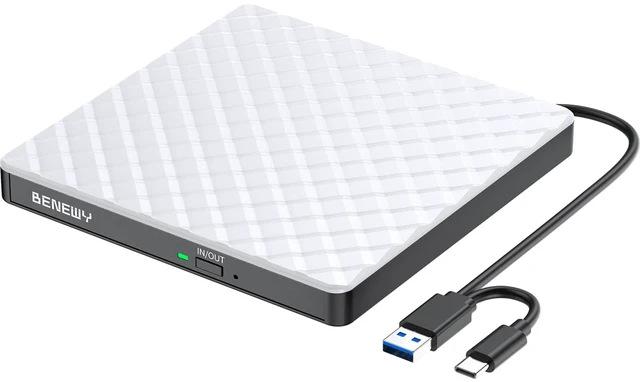 Main image of External CD/DVD Drive for Laptop PC Mac, CD Burner DVD Player for Laptop