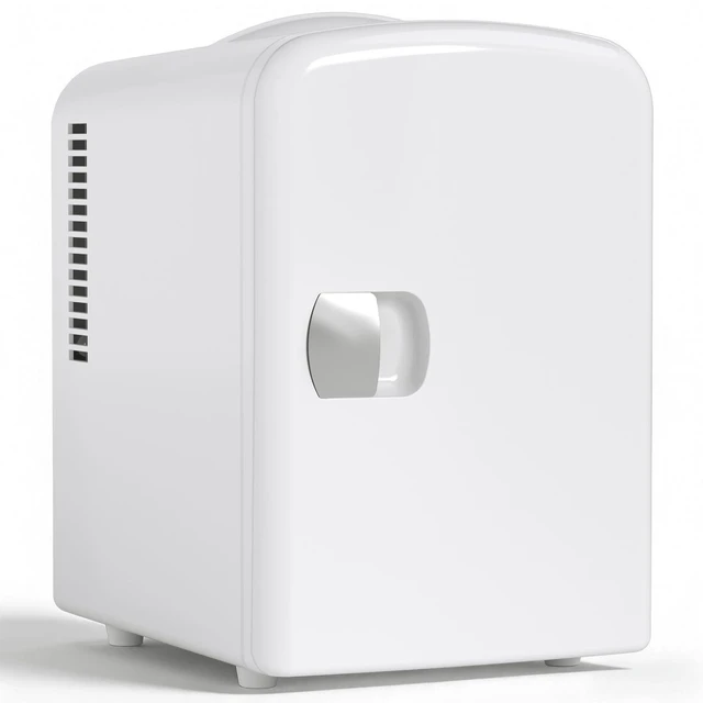 Main image of Antarctic Star 4L/6 Can Portable Mini Fridge,Personal Compact Refrigerator,Small Cooler for Food,Drinks or Skin Care, AC/DC for Bedroom, Car, Office & Dorm, White