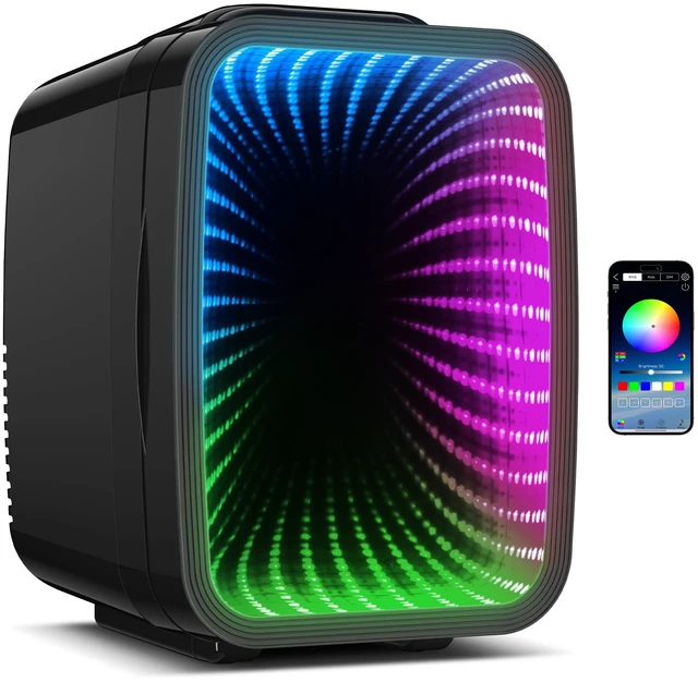 Main image of BEICHEN Mini Fridge 4L/6 Can With APP Light Controller for Gaming Room