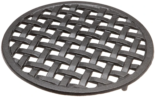 Main image of Old Mountain 8-Inch Cast Iron Trivet for Hot Pots and Pans