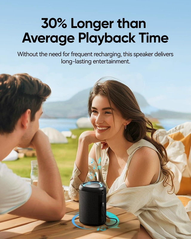 Alt view image 6 of 7 - Portable Bluetooth Speaker Gift Ideas: Outdoor Travel Essentials Waterproof
