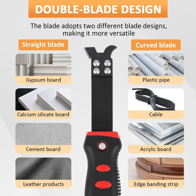 Alt view image 5 of 7 - Foldable Drywall Cutting Tool Kit,0.59"-23.62" Cutting Range Drywall Cutter