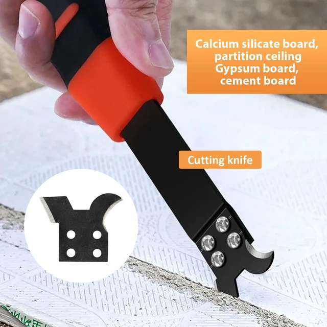 Alt view image 6 of 7 - Foldable Drywall Cutting Tool Kit,0.59"-23.62" Cutting Range Drywall Cutter