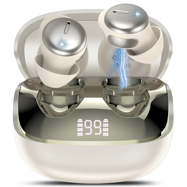 Main image of Sleep Earbuds Bluetooth 5.4, Mini Light-Weight Headphones for Side Sleepers