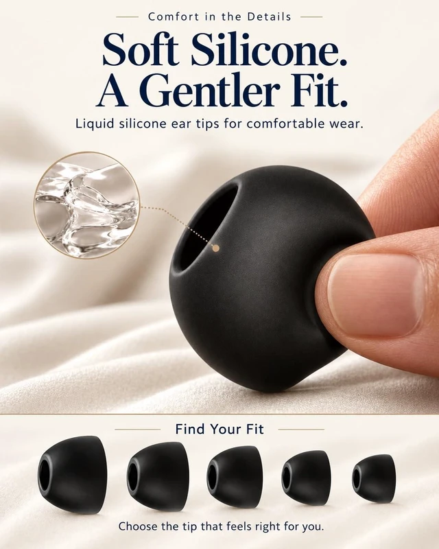 Alt view image 4 of 6 - Sleep Earbuds for Side Sleepers, Small Invisible Ear Plugs for Sleeping