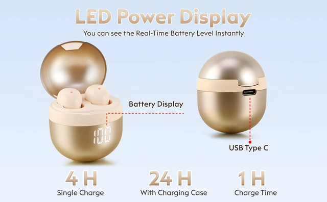 Alt view image 6 of 7 - Invisible Mini Sleep Earbuds Bluetooth Wireless for Side Sleeper Small Ears