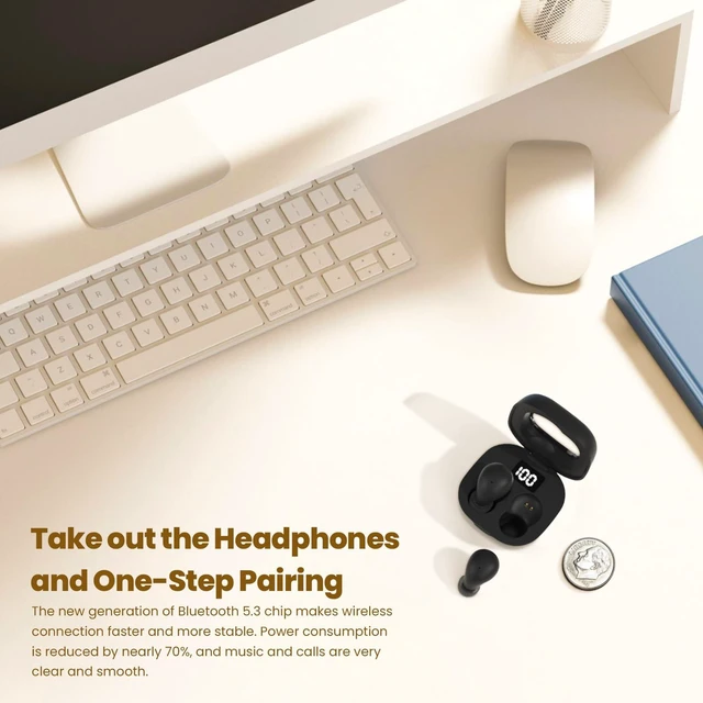 Alt view image 6 of 7 - Invisible Mini Sleep Earbuds Ear Buds for Side Sleepers Sleeping, Small Ears Canals Women Wireless Bluetooth Low Profile Smallest Disgused Tiny Micro Discreet Hidden Earbuds Headphones for Work