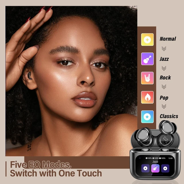 Alt view image 6 of 7 - Sleep Earbuds Bluetooth 5.4 in Ear Touch Screen with Sleep Mode