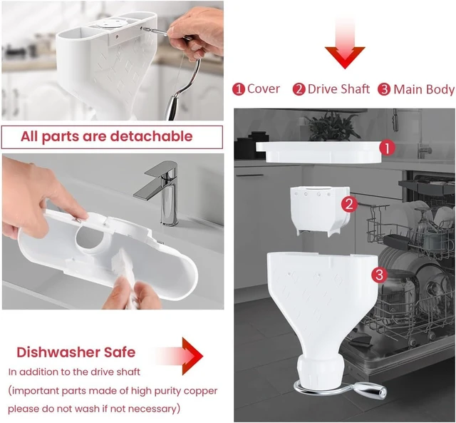 Alt view image 4 of 7 - Pasta Maker Attachment for KitchenAid Stand Mixer with 6 Shaping Discs