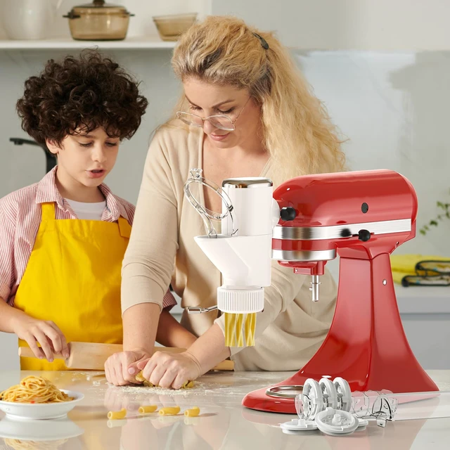Alt view image 7 of 7 - COFUN Gourmet Pasta Press Attachment for KitchenAid Stand Mixer