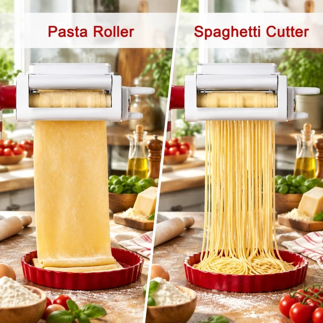 Alt view image 3 of 6 - Antree 3-1 Ravioli & Pasta Roller / Cutter Attachment for KitchenAid Mixers