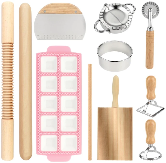 Main image of TREWAVE 11 Pcs Pasta Making Tools Set, Homemade Pasta Making Kit