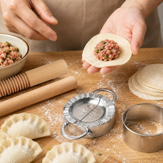 Alt view image 5 of 7 - TREWAVE 11 Pcs Pasta Making Tools Set, Homemade Pasta Making Kit