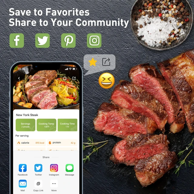 Alt view image 5 of 7 - KitchenBoss Wifi Sous Vide Cooker Ultra-quiet 1100W Sous Vide G300PT