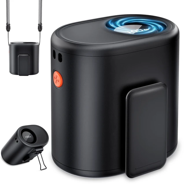 Main image of AI Portable Waist Fan, 15,000RPM, 30H Cooling Hands-Free Personal Fan