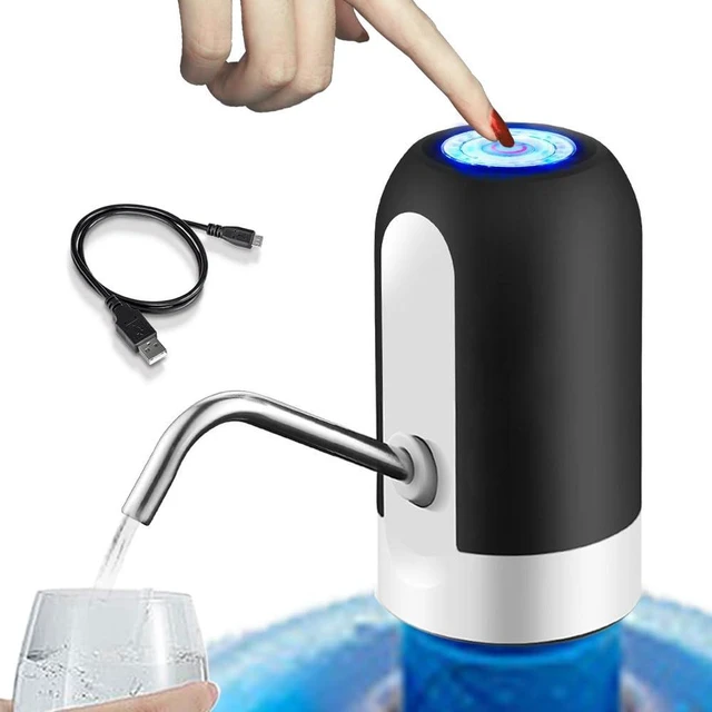 Main image of 5 Gallon Water Dispenser Automatic contactless Electric Portable Drinking Water Bottle Pump,Smart USB Charging, for Camping Rechargeable 5 Gallon jug Pump (Black)