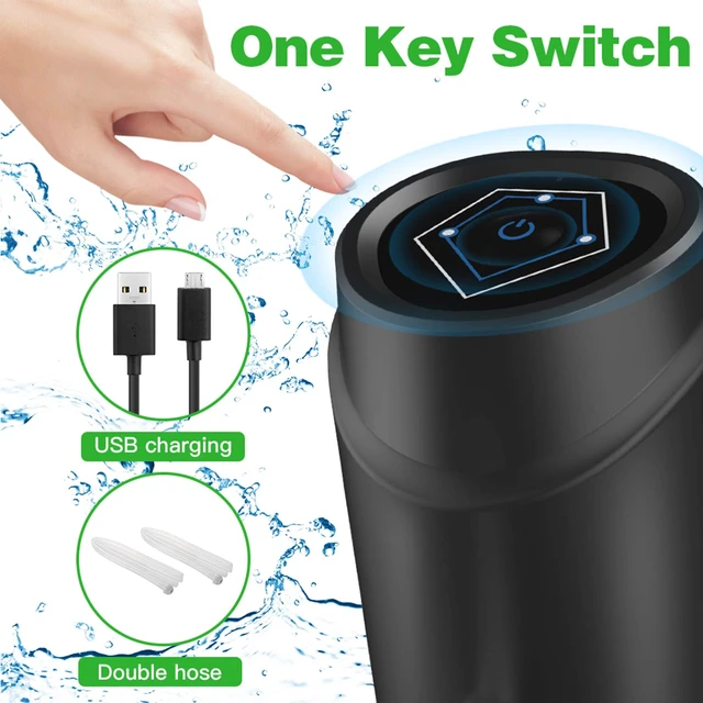 Alt view image 7 of 7 - 5 Gallon Electric Drinking Portable Water Dispenser, Universal USB Charging Water Bottle Pump For 2-5 Gallon With 2 Silicone