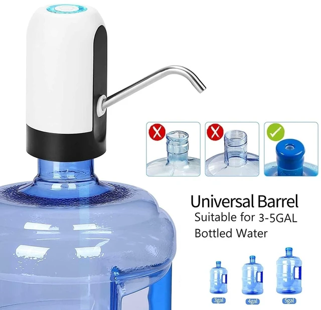 Alt view image 6 of 7 - Myvision 5 Gallon Water Dispenser,Portable USB Charging Water Bottle Pump