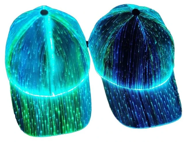 Main image of PIXIADORE LED Cap Luminous Baseball Hat 7 Colors Glow Hat for Men Women USB Charging Light up Caps for Party Club