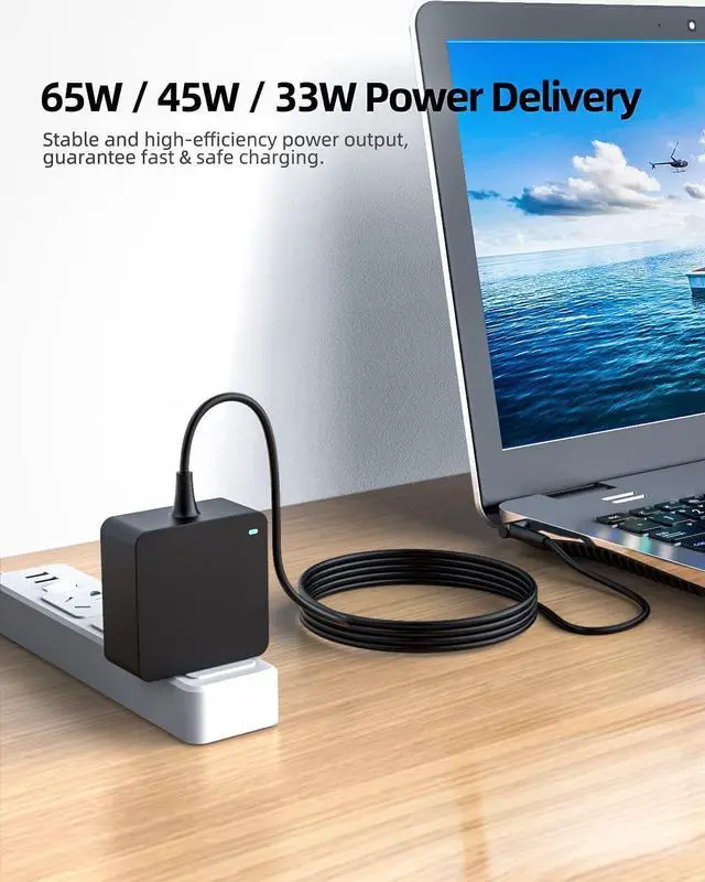 Alt view image 7 of 7 - Charger for Asus Laptop, UL Certified Safety, Round Connector, 65W, 45W, 33W