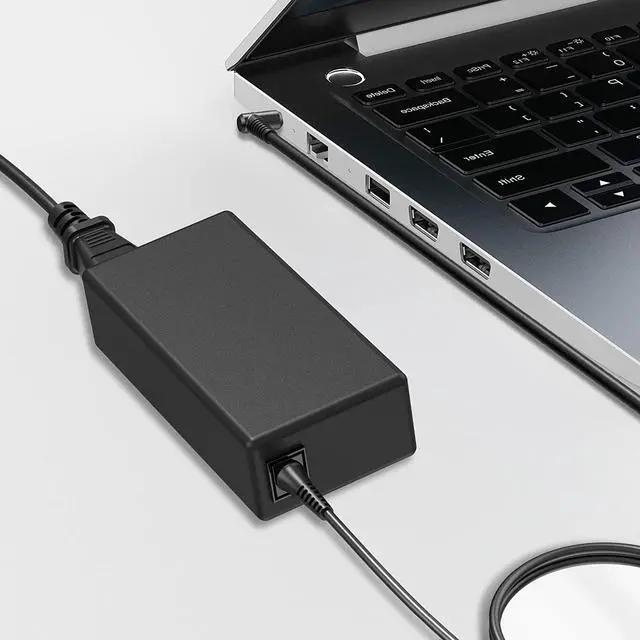 Alt view image 3 of 6 - New 19.5V 65W 45W Laptop Charger for HP Stream 11 13 14, Probook 430 440 450 455 470 640, Elitebook 745 820 830 840 850 Chromebook, Pavillion, Envy, Spectre and More Hp AC Adapter Power Supply