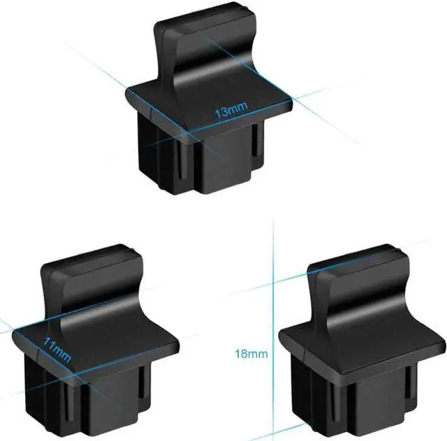 Alt view image 2 of 4 - Silicone 100pcs RJ45 Dust Cover Ethernet Hub Port Plugs RJ45 Anti-Dust Cover Cap Plugs Ethernet/LAN Protector for Copper RJ45 Female Jack Port for Network Hubs Switches Routers Slot
