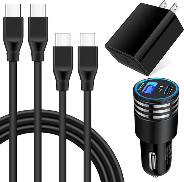Main image of USB C iPhone 17e 17 16e 16 iPad Pro/Air Charger Fast Charging for iPhone 17e 17 Pro Max Air 16e 16 15 Plus/iPad Air 13 11/iPad Pro 12.9/11/iPad A6/10th USB C Wall Charger Car Adapter+6FT Type-C Cable
