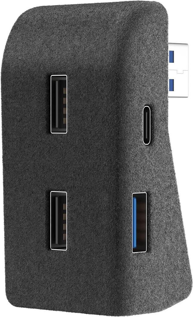 YONZEE Glove Box USB Hub for Tesla Model 3, 4-in-1 ABS Flocking