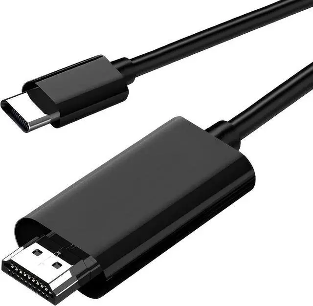Main image of USB C to HDMI Cable 6ft 4K for Monitor HDMI to USB C Adapter for MAC USBC to HDMI Converter vga for iPad pro USB C to HDMI Adapter for MacBook air USB Type C to HDMI Cord for Chromebook TV
