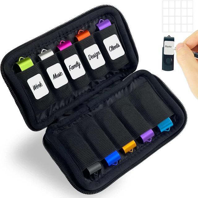 Main image of Flash Drive Case USB Storage Case USB Holder Storage Bag for USB Flash Drive Electronic Accessories Organizer for USB Flash Drive USB Case Thumb Drive Caes Jump Drive Case USB Organizer