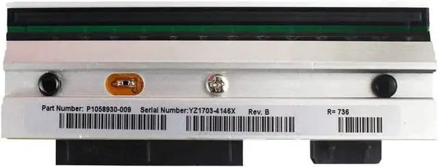 Alt view image 2 of 4 - Printhead for Ze bra ZT410 Label Printer 203dpi P1058930-009 Tehrmal Transfer Print Head