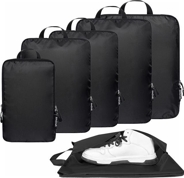 Compression Packing Cubes, Travel Suitcase Luggage Organizer