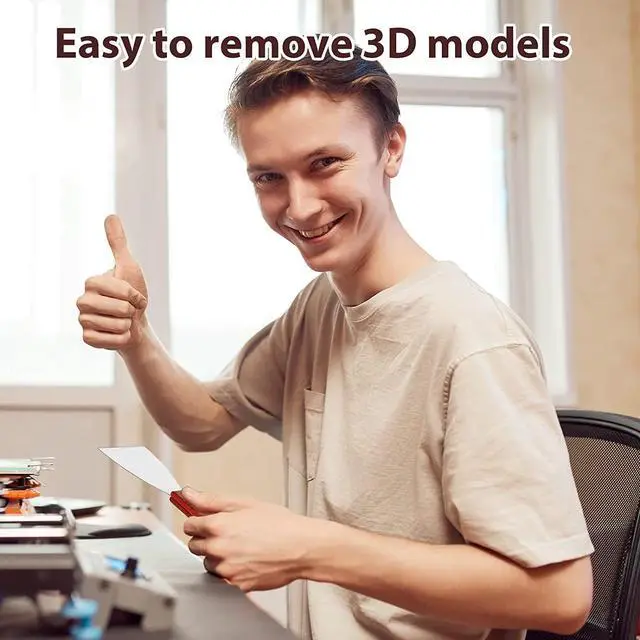 Alt view image 3 of 7 - 25 Pcs 3D Printer Tools Kit 3D Printing Accessories Include 2 Wire Brush 1 Putty Knife 1 Plastic Shovel 5 Diamond Files 2 Tweezer 10 Needles 1 Plier 1 Funnel 2 Scraper for Cleaning Removing Finishing