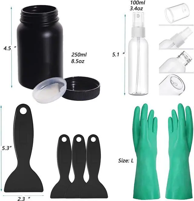 Alt view image 3 of 5 - LCD 3D Printer Accessories Resin Tool Kit Includes Stainless Steel Funnel, Resin Filter, Silicone Pad, Photosensitive Resin Bottle, Basic Tools for SLA/DLP Printing
