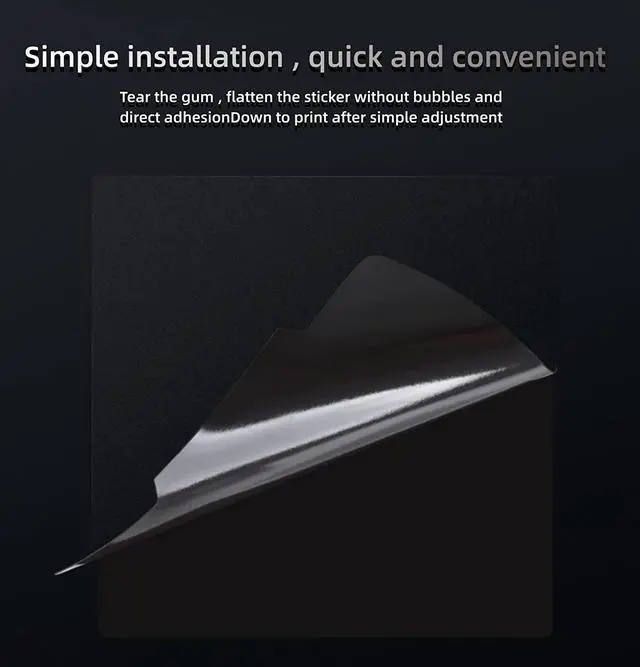 Alt view image 7 of 7 - Creality Ender 3 Build Plate Ultra Removable Magnetic 3D Printer Build Surface Heated Bed Cover for Ender 3/Ender 3 Pro/Ender 3 V2/Ender 3 V2 Neo/Ender 3 Neo/Ender 3 S1/Ender 5 Pro 235X235MM