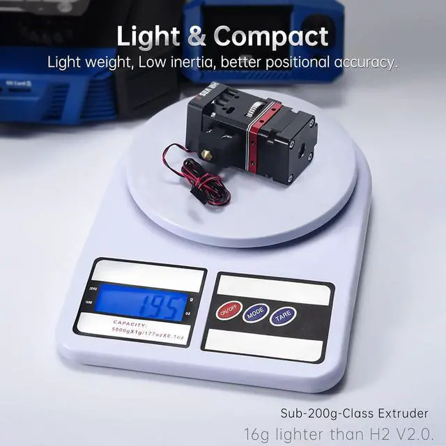 Alt view image 3 of 7 - H2 V2S Direct Drive Extruder 24V H2 V2.0 Upgrade for Ender-3 Pro Ender-5 CR10  B1 BX Voron V0 2.4 Dual Gear Extruder DIY 3D Printer Kit